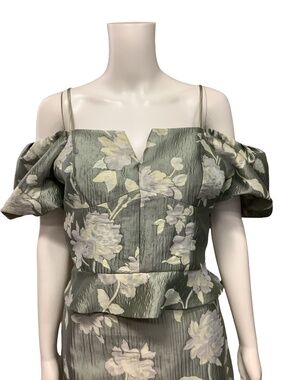 Lucy Paris Maura Floral Print Tip Size: M